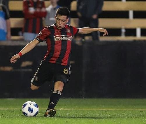 ¡Golazo de Ezequiel Barco! El crack argentino abrió su cuenta con Atlanta United en la pretemporada