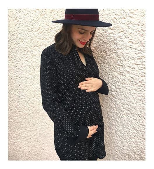 La actriz está disfrutando cada monento de esta nueva etapa en su vida: "Solo hay tiempo para amar...❤️✨ #love #babybump #pregnancy #unconditionallove #16weekspregnant #enjoying #thismoment #instagood #picbymymom".