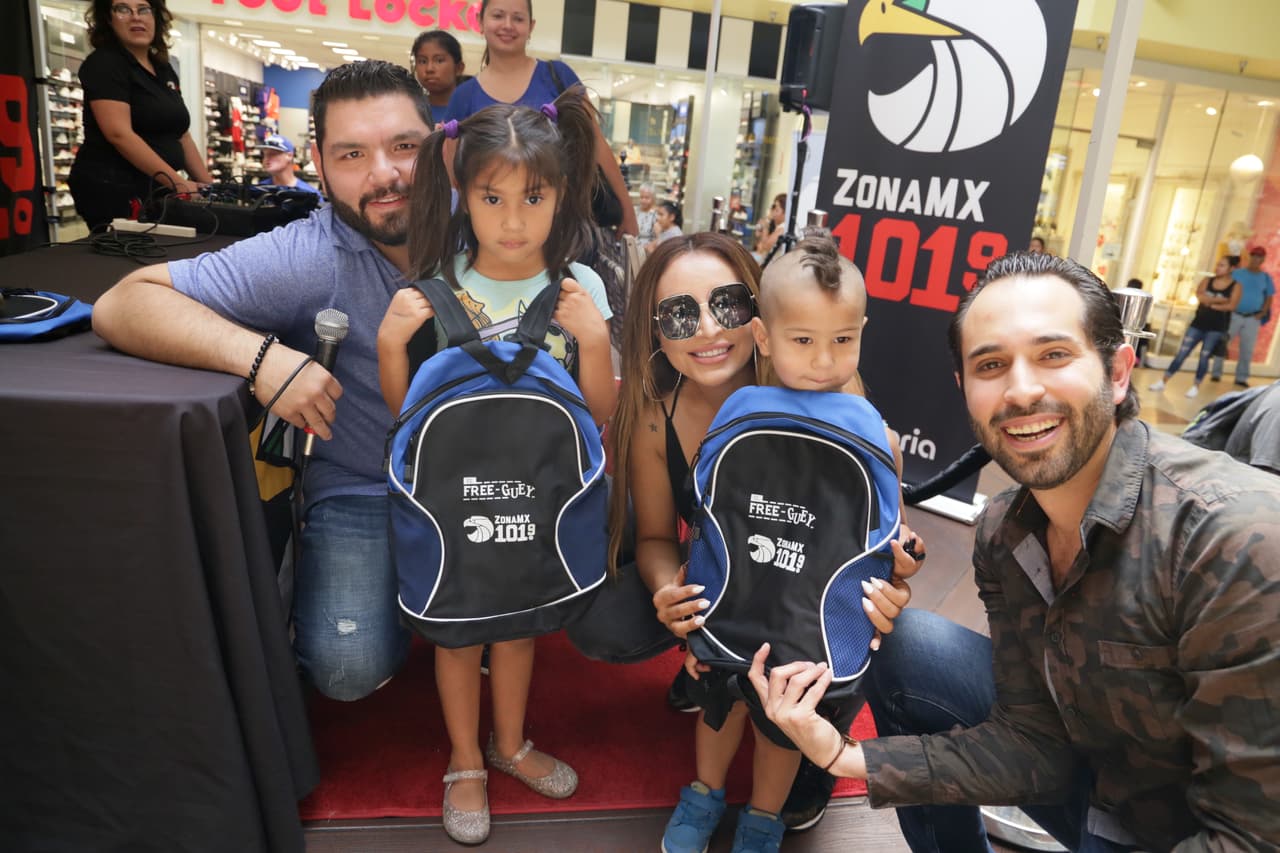 Y, por supuesto, de llevarse una mochila a casa.