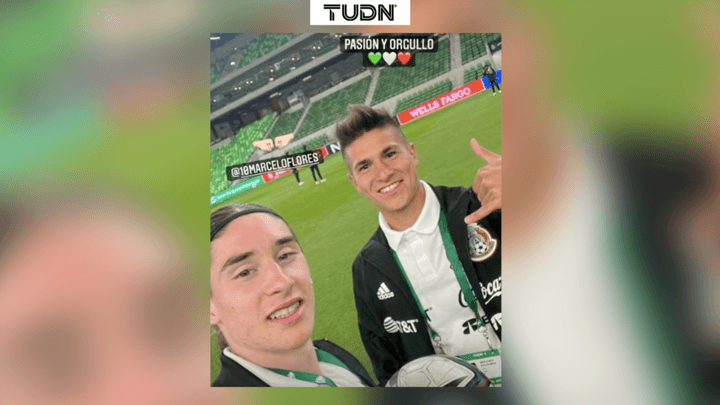 Marcelo Flores y Benjamín Galdames celebraron clasificación del Tri