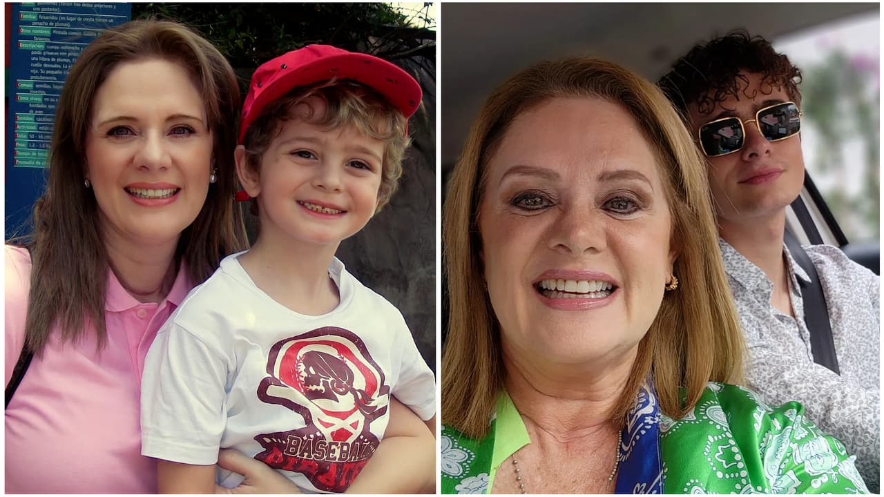 Erika Buenfil revela que su hijo Nicolás finalmente conoció a su papá: "Fue como sacudirse"
