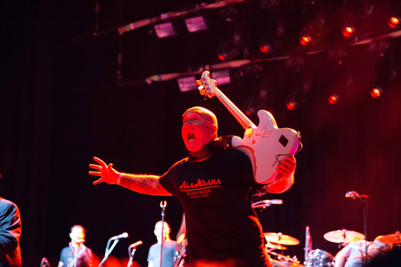 Señor Flavio, todo un personaje. Muy especial fue la canción 'Mal Bicho', que tomó un tono político en esta era de Trump.