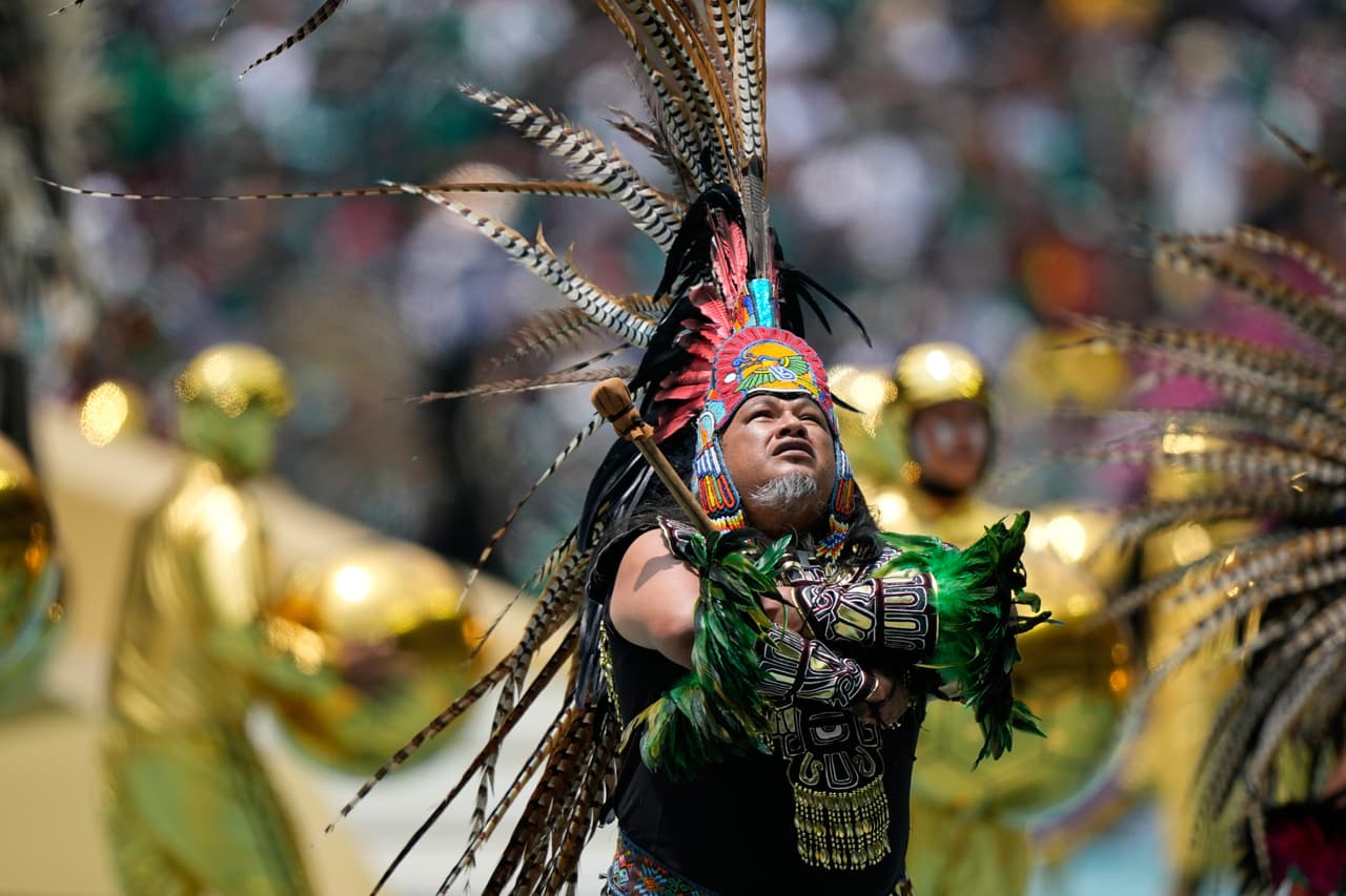 En la inuguración estuvieron presentes símbolos mexicanos que son conocidos a nivel mundial.