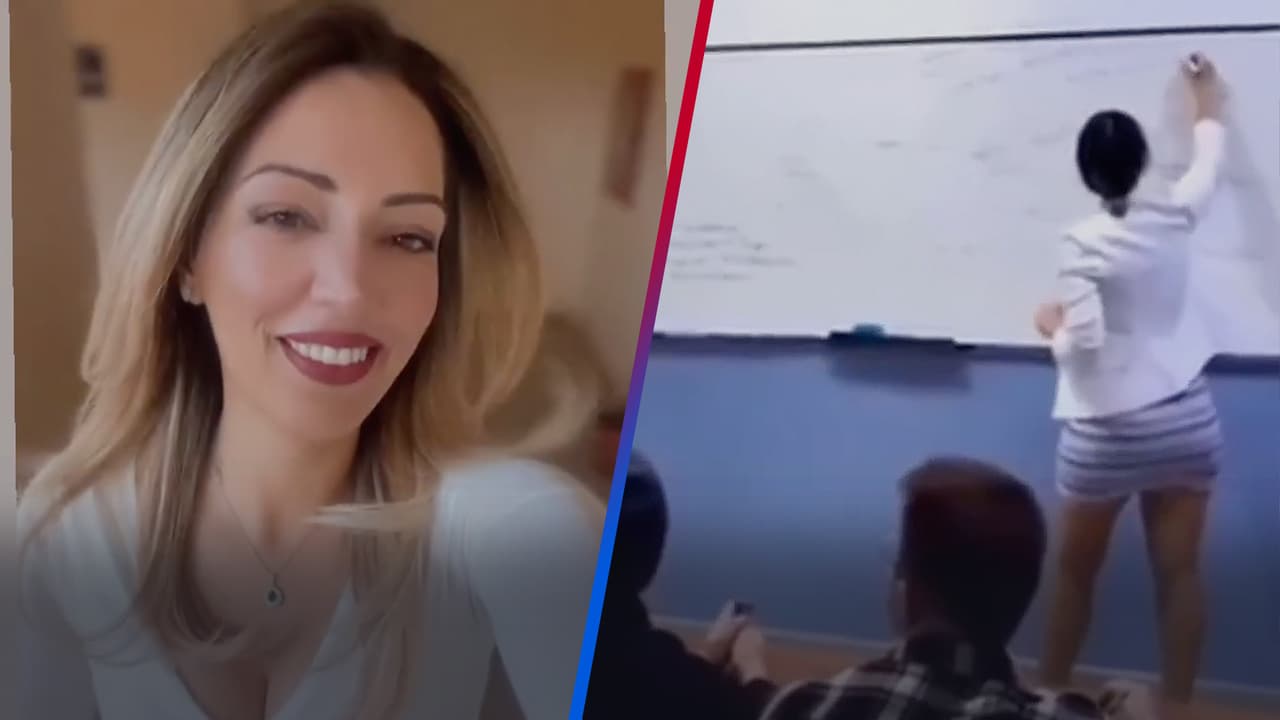 Maestra de química se viraliza en redes sociales por su buen parecer y le piden que abra cuenta en OnlyFans