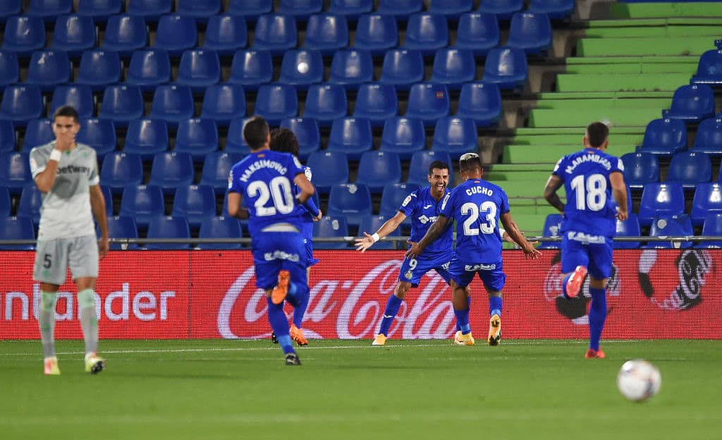 Tras un dominio importante, a los 13’ de juego llegó el primer gol de Getafe.