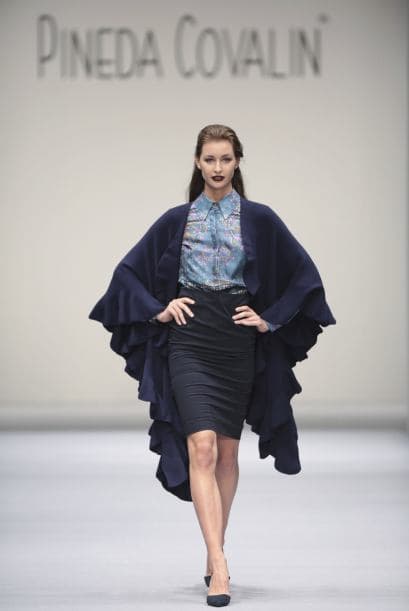 Y una prenda con estampado como el centro de todo el 'look'.