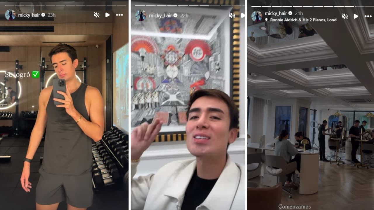 'Micky Hair' publicó sus últimos videos en Instagram.