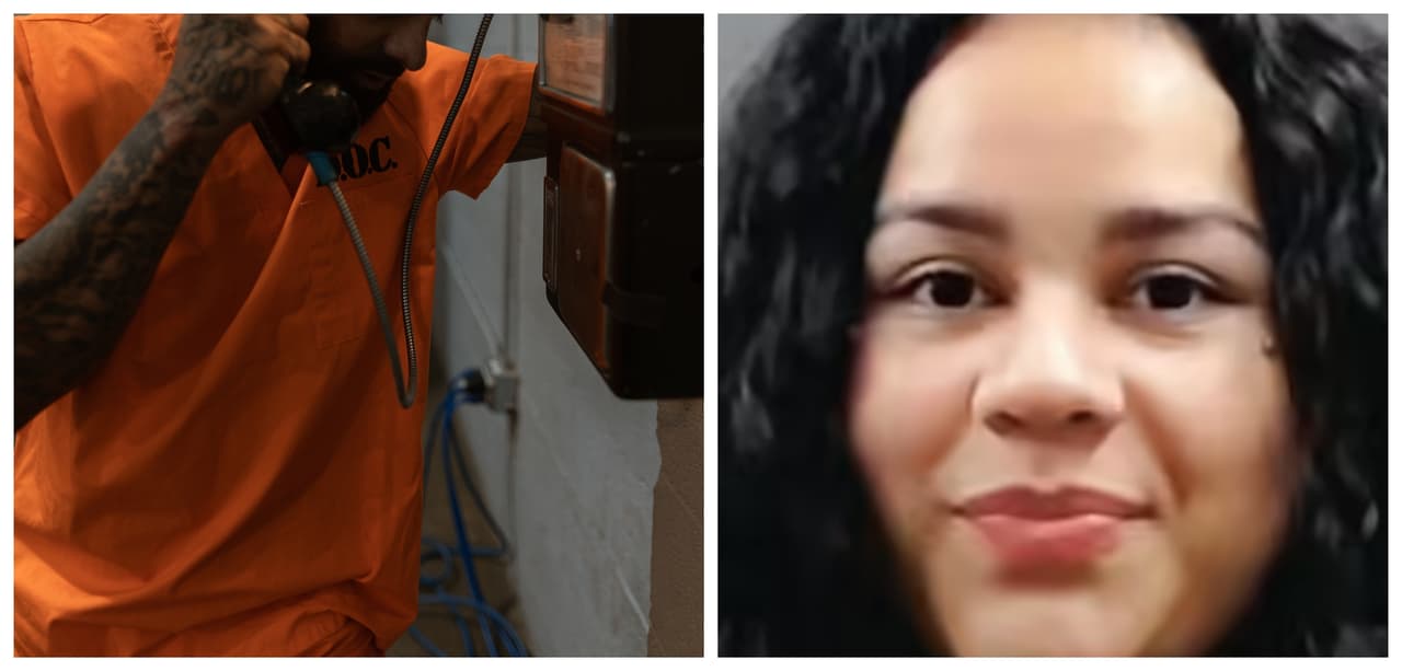 Como parte de las pruebas en su contra, la fiscalía ha presentado unas llamadas telefónicas que hizo a su novio.