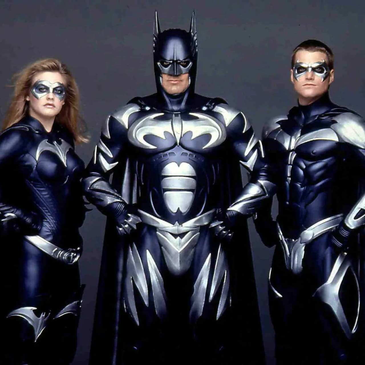 Alicia Silverstone, George Clooney y Chris O'Donnell protagonizaron 'Batman y Robin'