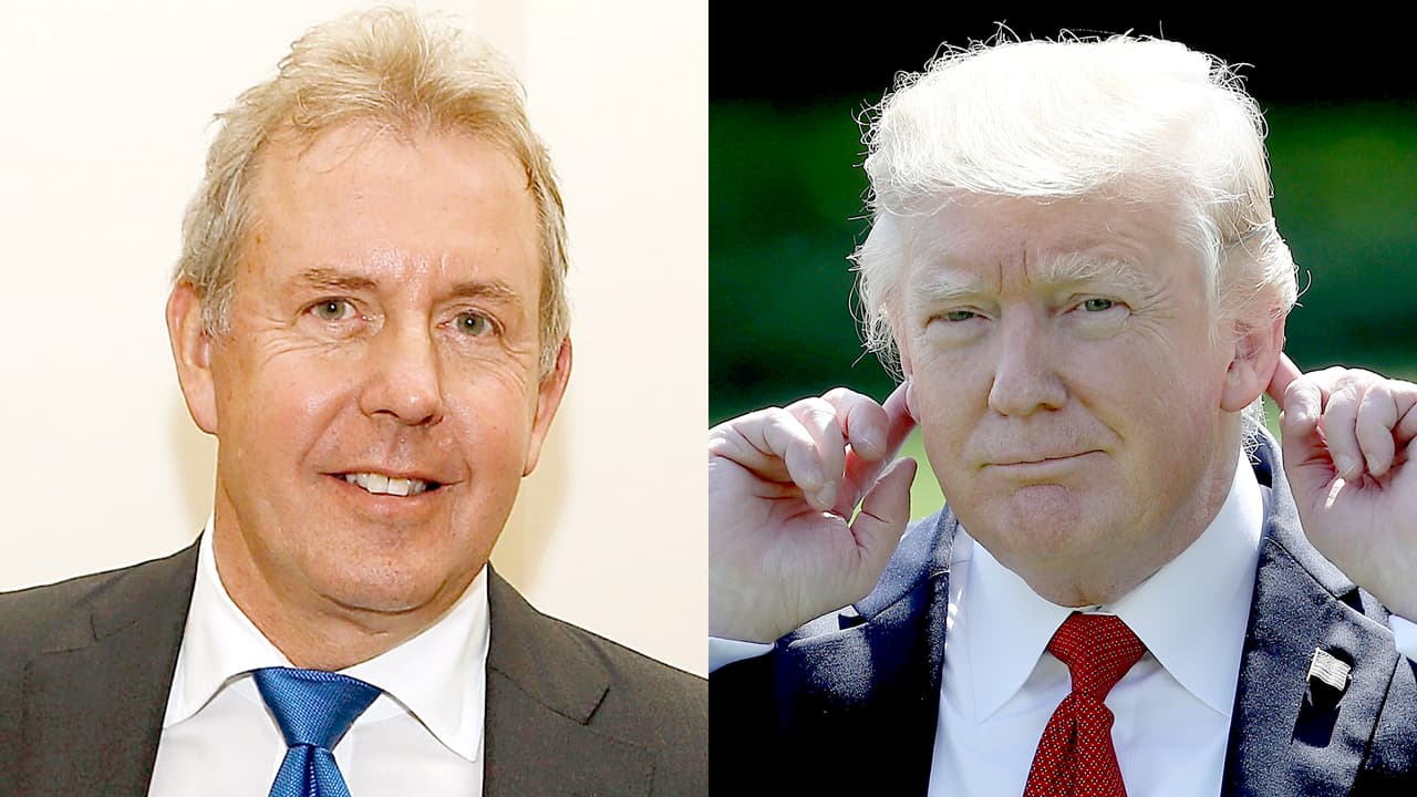 Trump dice que no quiere saber nada del embajador británico luego de que el diplomático lo llamara "inepto"