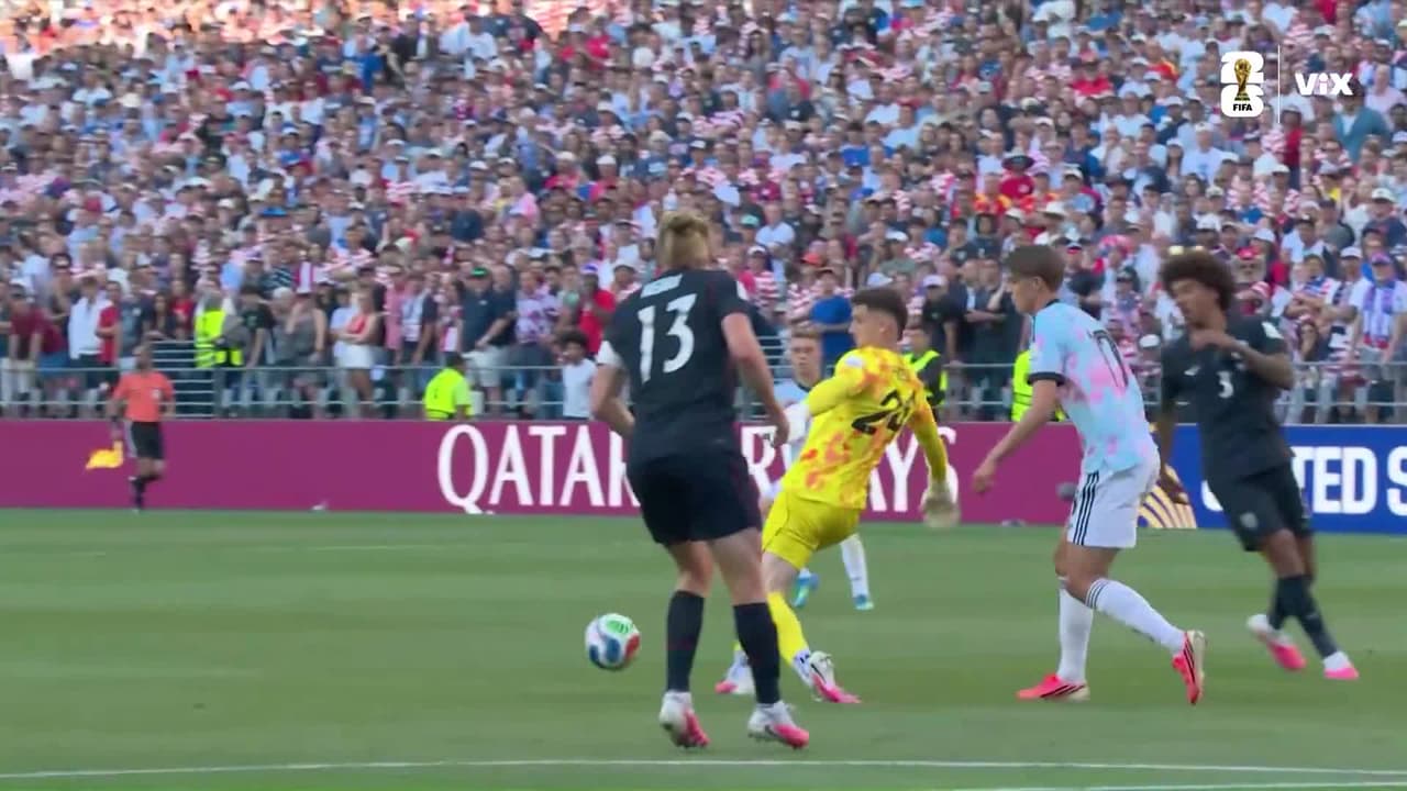 ¡Error grosero de Matt Freese! Vanaken firma el 1-3 para Bélgica