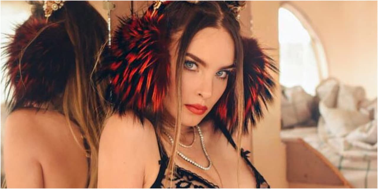 Belinda volvió locas a las redes sociales con este look