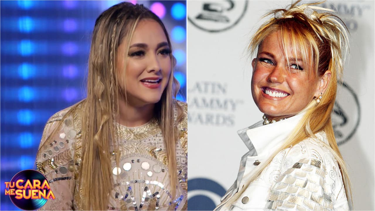 Sherlyn, quien sorprendió a todos en la gala dos por 
<b><a href="https://www.univision.com/shows/tu-cara-me-suena/sherlyn-se-luce-al-convertirse-en-camilo-y-es-la-primera-mujer-en-dar-vida-a-un-hombre-en-tu-cara-me-suena-video" target="_blank">su caracterización como Camilo</a></b>, este domingo dará vida a la cantante brasileña Xuxa.