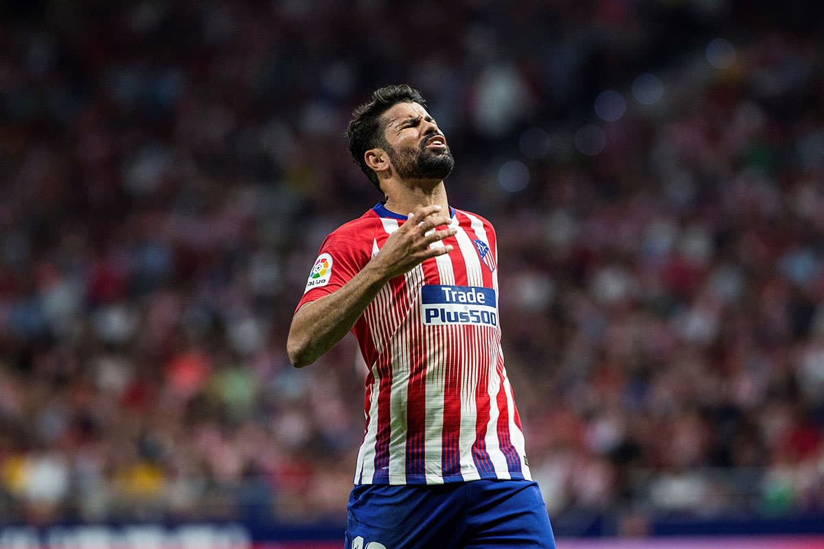 Quien no tuvo suerte para marcar fue Diego Costa. El delantero brasileño naturalizado español falló varias ocasiones.