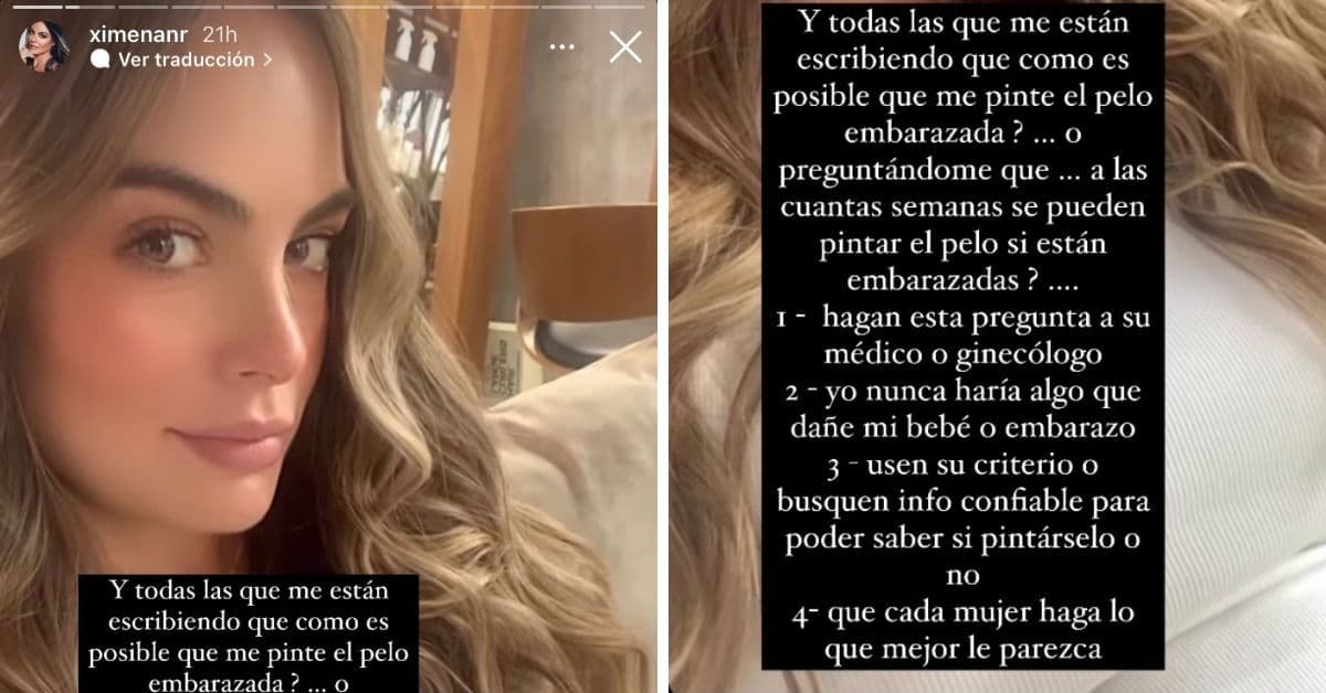 Ximena Navarrete responde a las dudas sobre su nuevo look