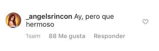 En más de una ocasión, la actriz venezolana ha aprovechado las publicaciones de Riccardo para dejarle algunos mensajes.