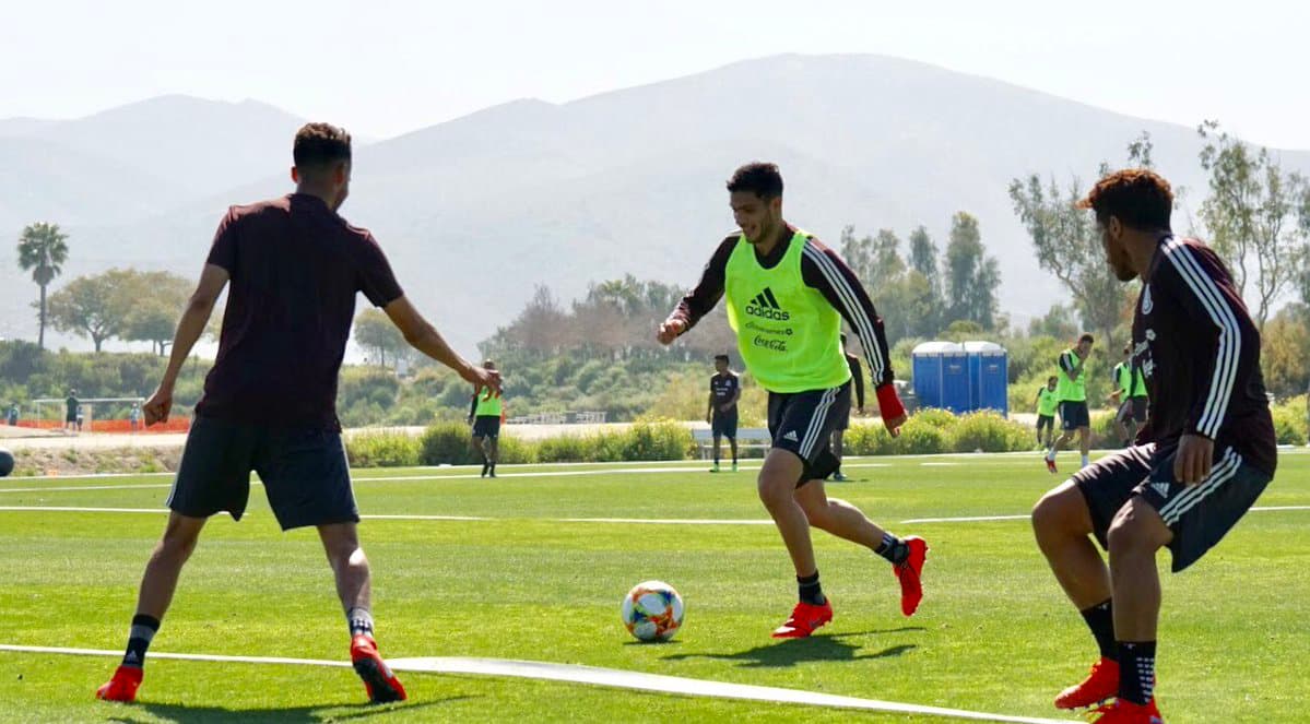 El Tri ya tuvo su primer entrenamiento con ‘Tata’ Martino en California