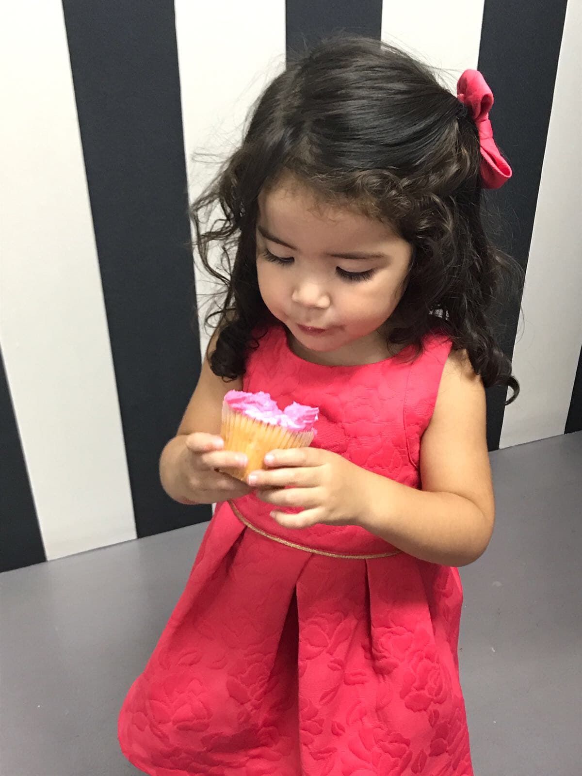 Los cupcakes estaban deliciosos.