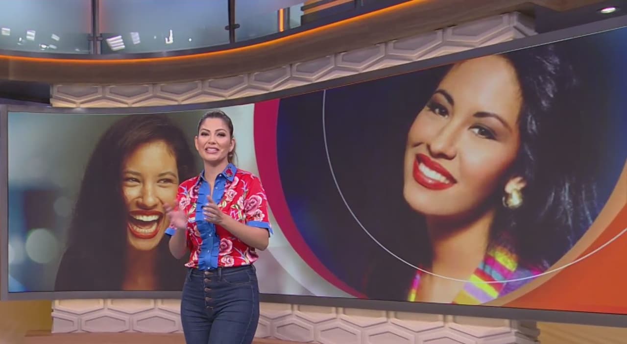 Ana Patricia se encargó de presentar un tutorial de maquillaje para conmemorar el 24 aniversario luctuoso de la querida Selena.
<br>