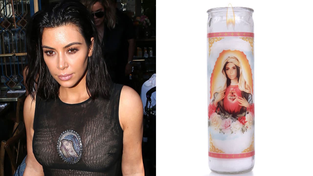 Kim Kardashian como la Virgen María: nuevo escándalo al doble