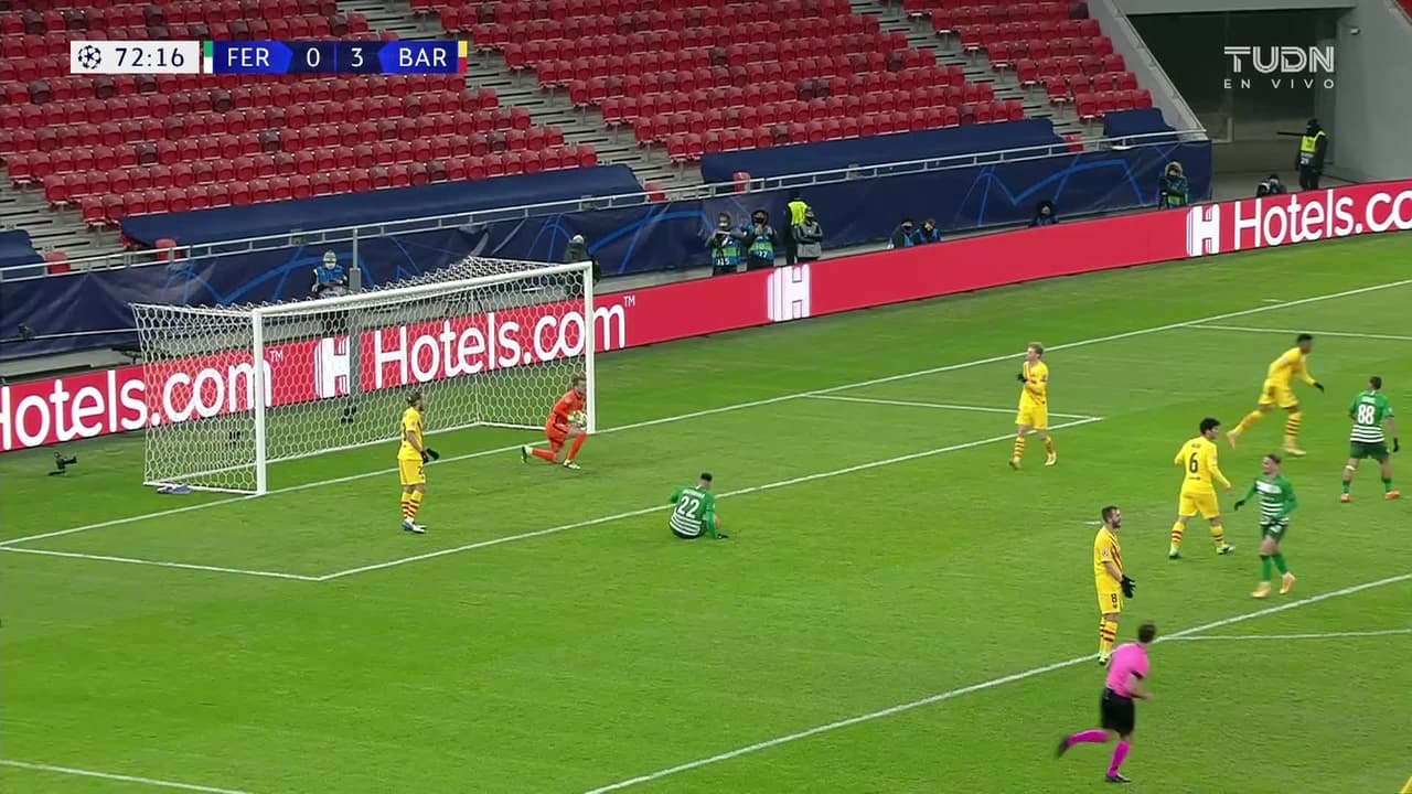 ¡TIRO ATAJADO! disparo por Roko Baturina.