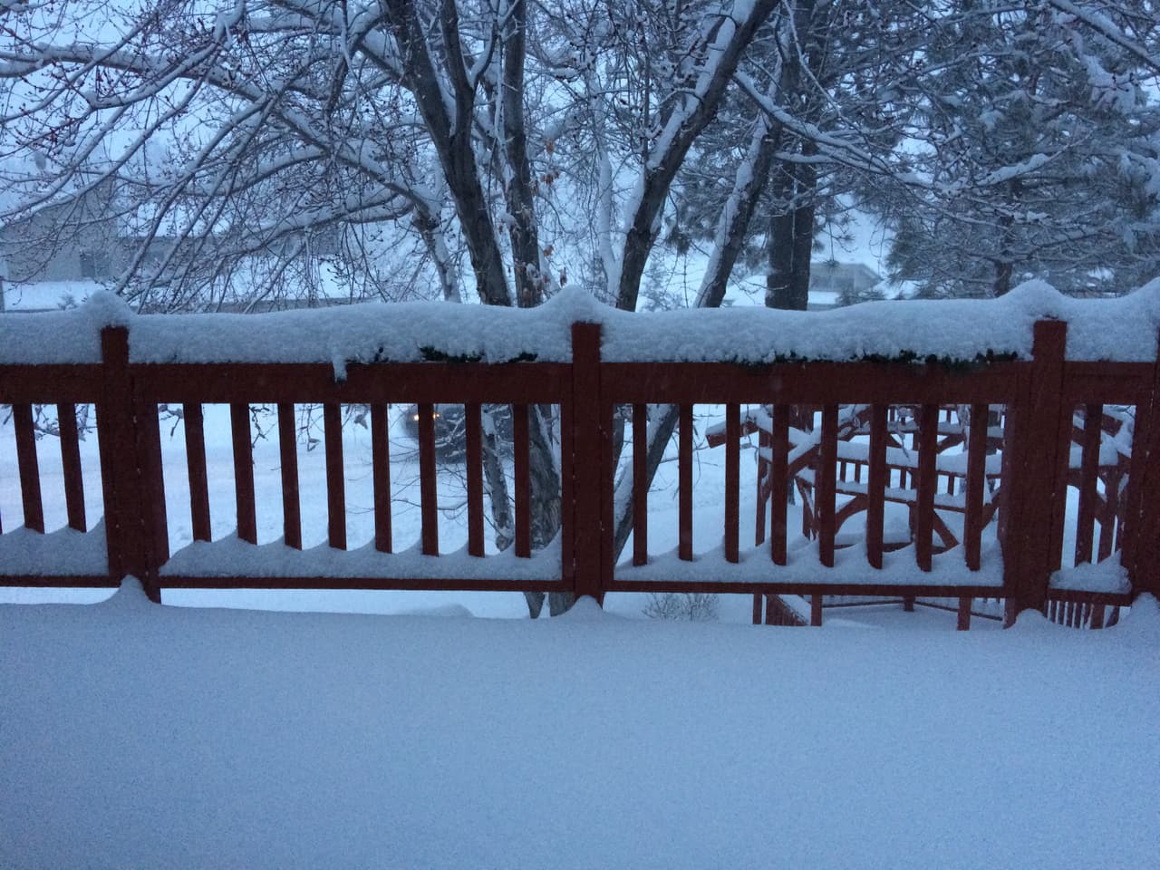 Desde este miércoles, no ha dejado de nevar en Flagstaff, cubriendo de blanco por completo la ciudad. Este jueves se esperan de 3 a 8 pulgadas de nieve.