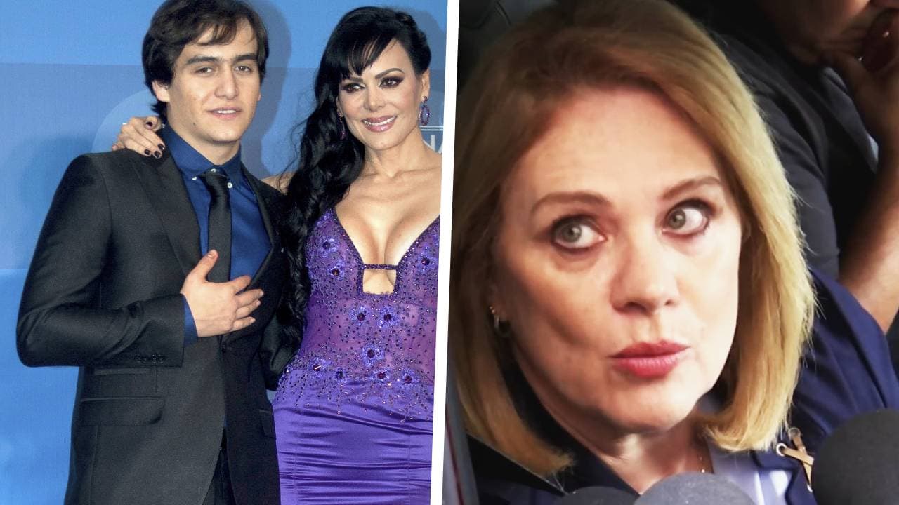 Erika Buenfil lloró y su hijo la abrazó cuando se enteró de la muerte de Julián Figueroa