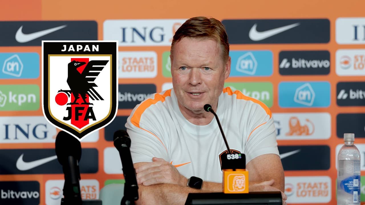 Ronald Koeman y el dardo para Japón de cara al Mundial: “Somos Países Bajos”