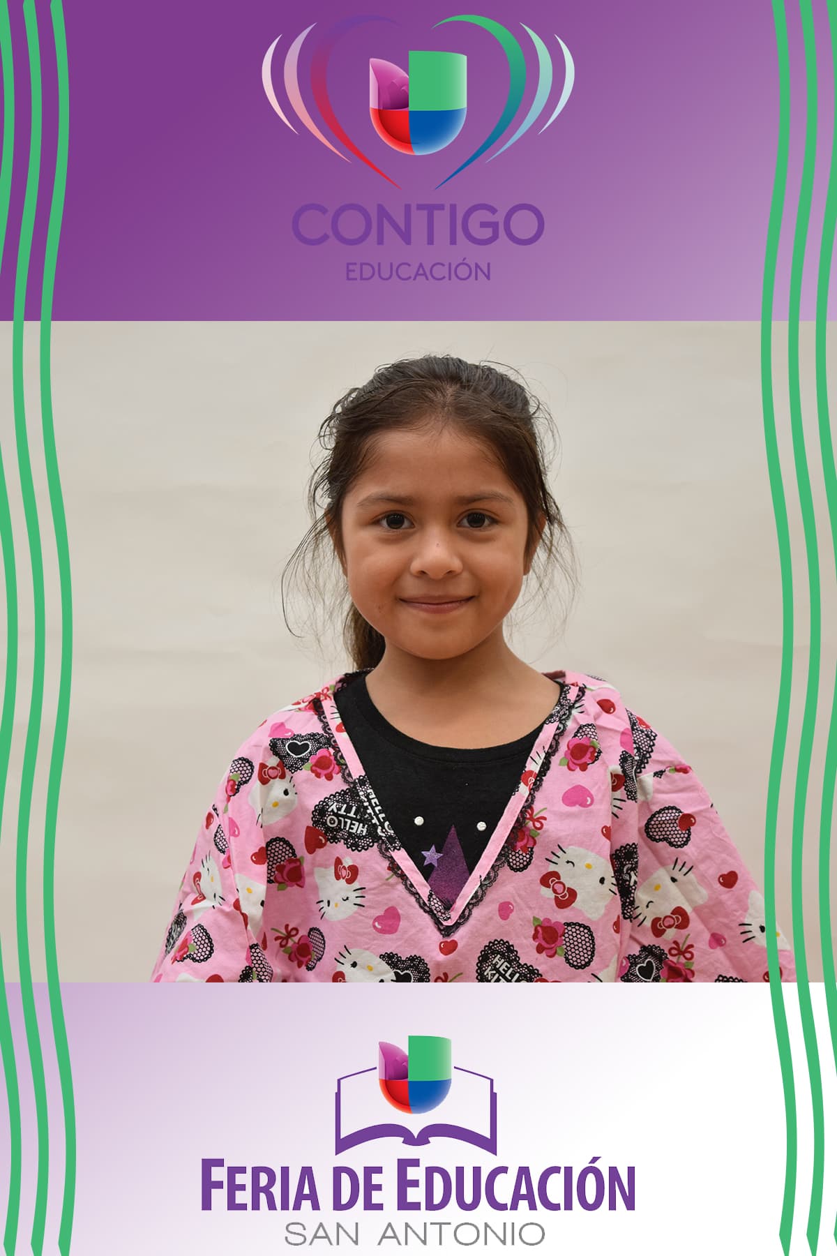 Durante la Feria de Educación San Antonio, cientos de niños se retrataron representando la profesión que les gustaría desempeñar de grandes, y seguramente sus padres podrán ayudarlos a lograr su sueño gracias a la información que recibieron durante la Feria.