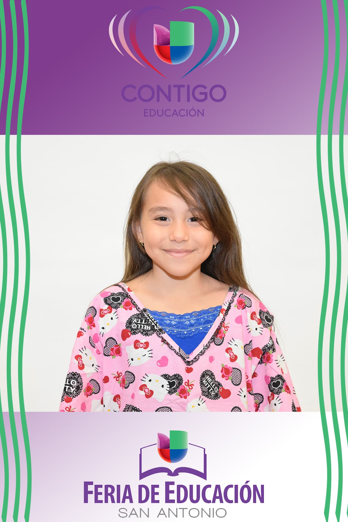 Durante la Feria de Educación San Antonio, cientos de niños se retrataron representando la profesión que les gustaría desempeñar de grandes, y seguramente sus padres podrán ayudarlos a lograr su sueño gracias a la información que recibieron durante la Feria.