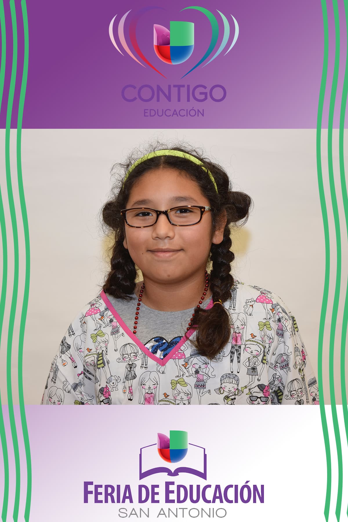 Durante la Feria de Educación San Antonio, cientos de niños se retrataron representando la profesión que les gustaría desempeñar de grandes, y seguramente sus padres podrán ayudarlos a lograr su sueño gracias a la información que recibieron durante la Feria.