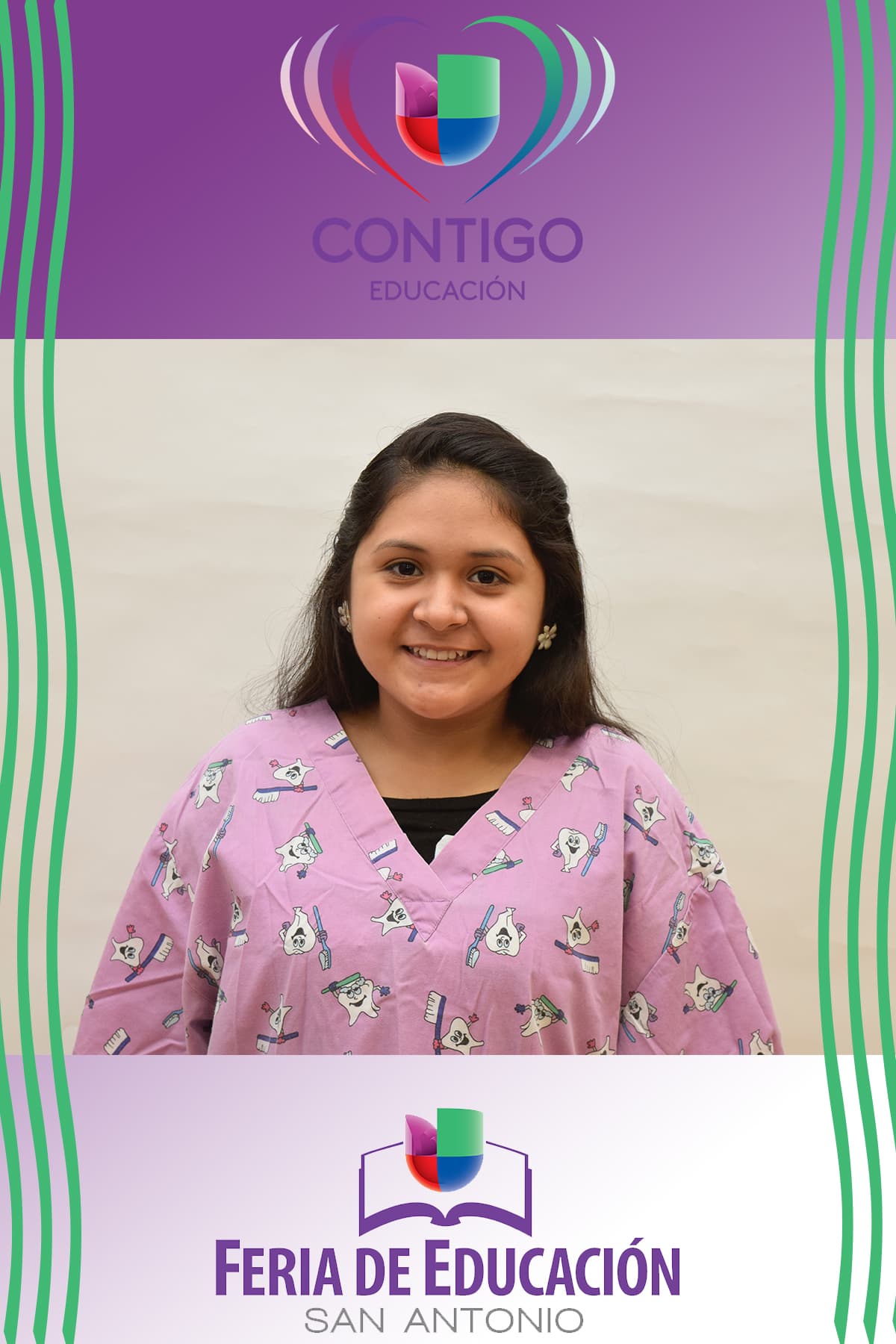 Durante la Feria de Educación San Antonio, cientos de niños se retrataron representando la profesión que les gustaría desempeñar de grandes, y seguramente sus padres podrán ayudarlos a lograr su sueño gracias a la información que recibieron durante la Feria.