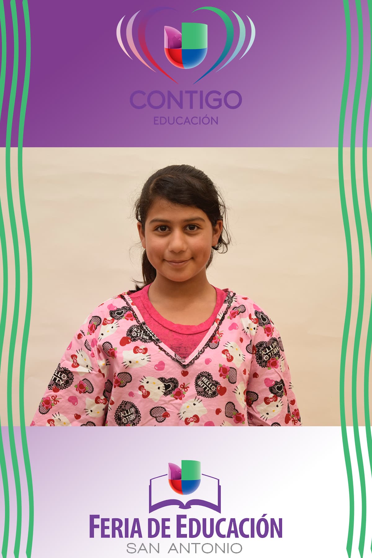 Durante la Feria de Educación San Antonio, cientos de niños se retrataron representando la profesión que les gustaría desempeñar de grandes, y seguramente sus padres podrán ayudarlos a lograr su sueño gracias a la información que recibieron durante la Feria.