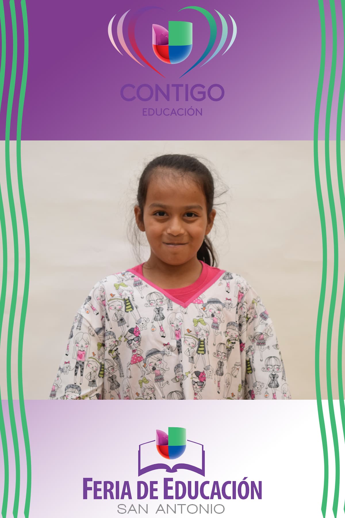 Durante la Feria de Educación San Antonio, cientos de niños se retrataron representando la profesión que les gustaría desempeñar de grandes, y seguramente sus padres podrán ayudarlos a lograr su sueño gracias a la información que recibieron durante la Feria.