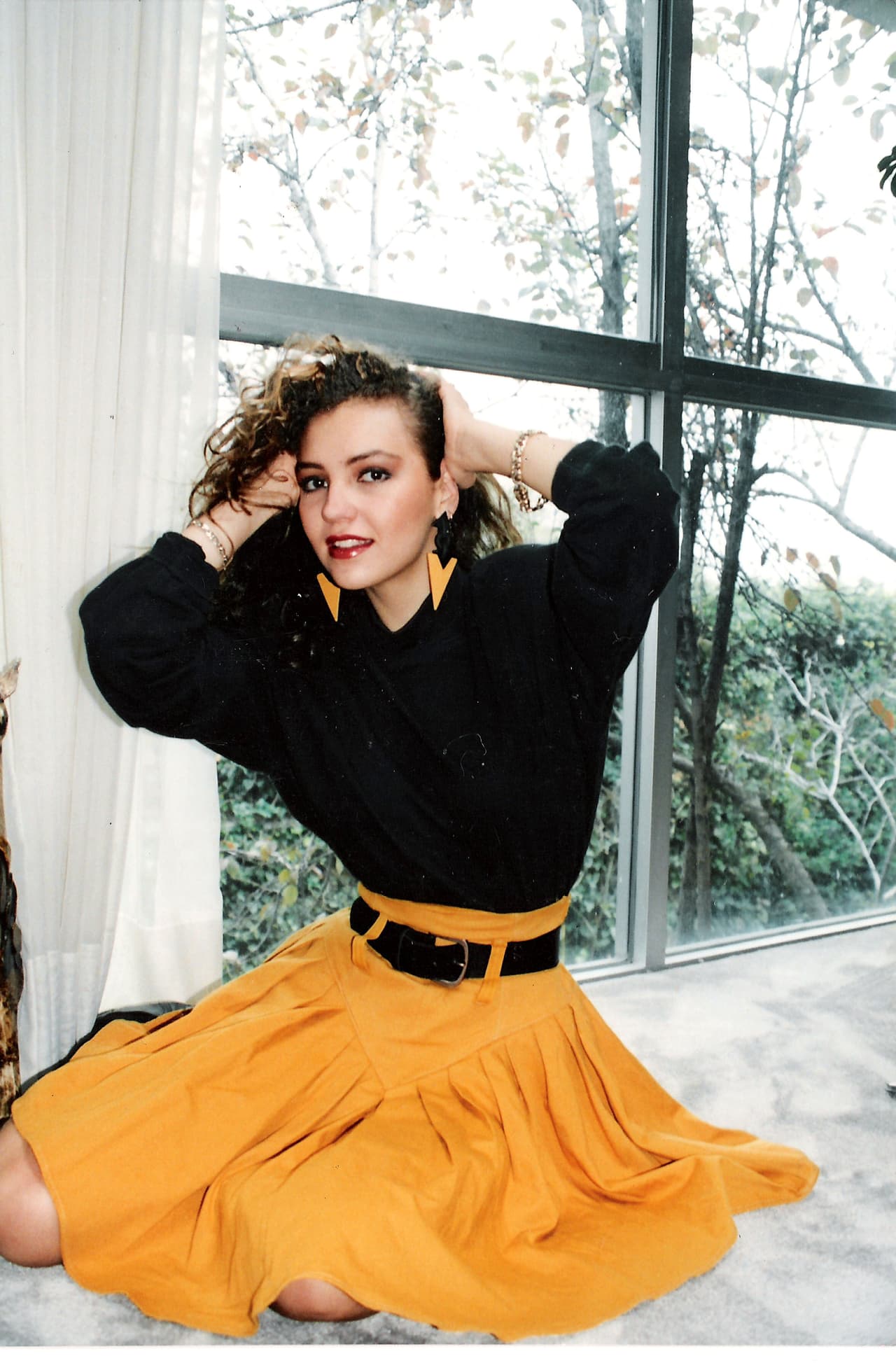 Thalía tenía 18 años y en aquel entonces planeaba lanzarse como cantante solista.