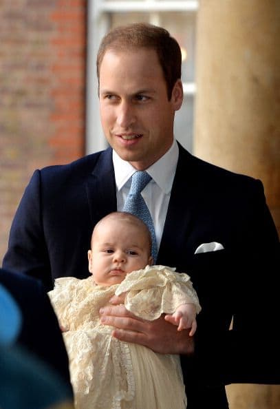 El 23 de octubre de 2013 William y Kate bautizaron al pequeño George en la Capilla Real del Palacio de St. James.