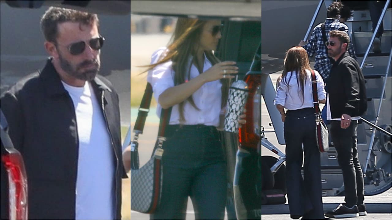 "Enojado" por asedio de los paparazzi, Ben Affleck se va de Los Ángeles junto a JLo y sus hijos
