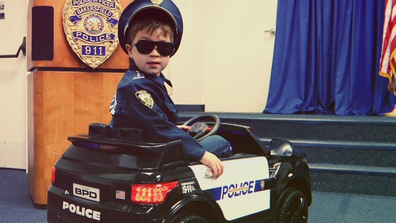 BPD listo para su tradicional "HalLAWeen", los niños deben llegar disfrazados de oficiales