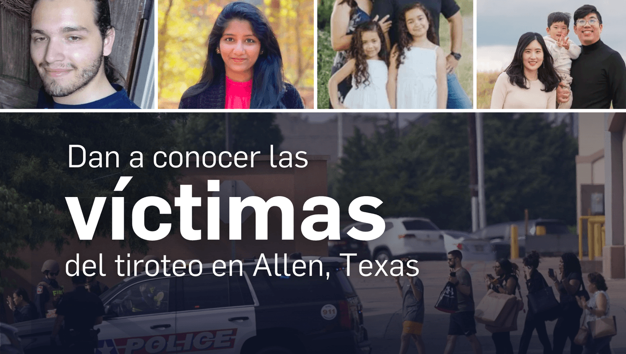 Familias, niños e inmigrantes entre las víctimas del tiroteo mortal en el centro comercial de Allen