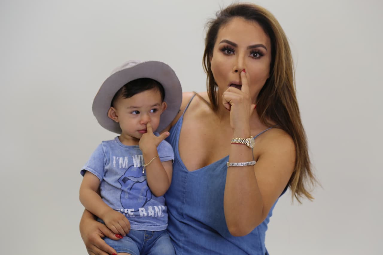 Baby Luca es la bendición más grande de la locutora.