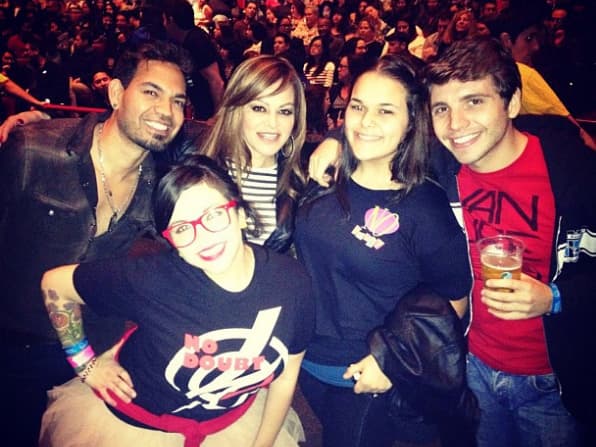 El maquillista se encargaba de dejarla perfecta para cada una de sus presentaciones.