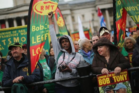 Sin embargo, esta fue una de las movilizaciones más tranquilas.