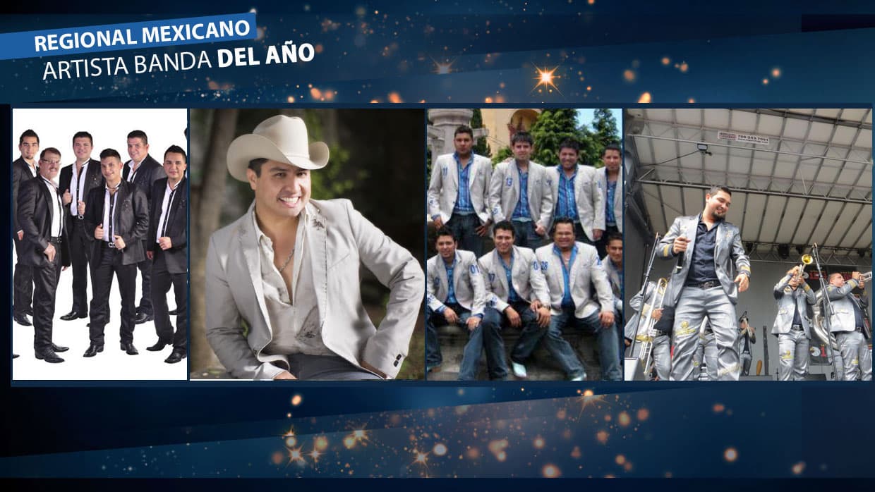 Estos son los nominados a Artista Banda del Año.