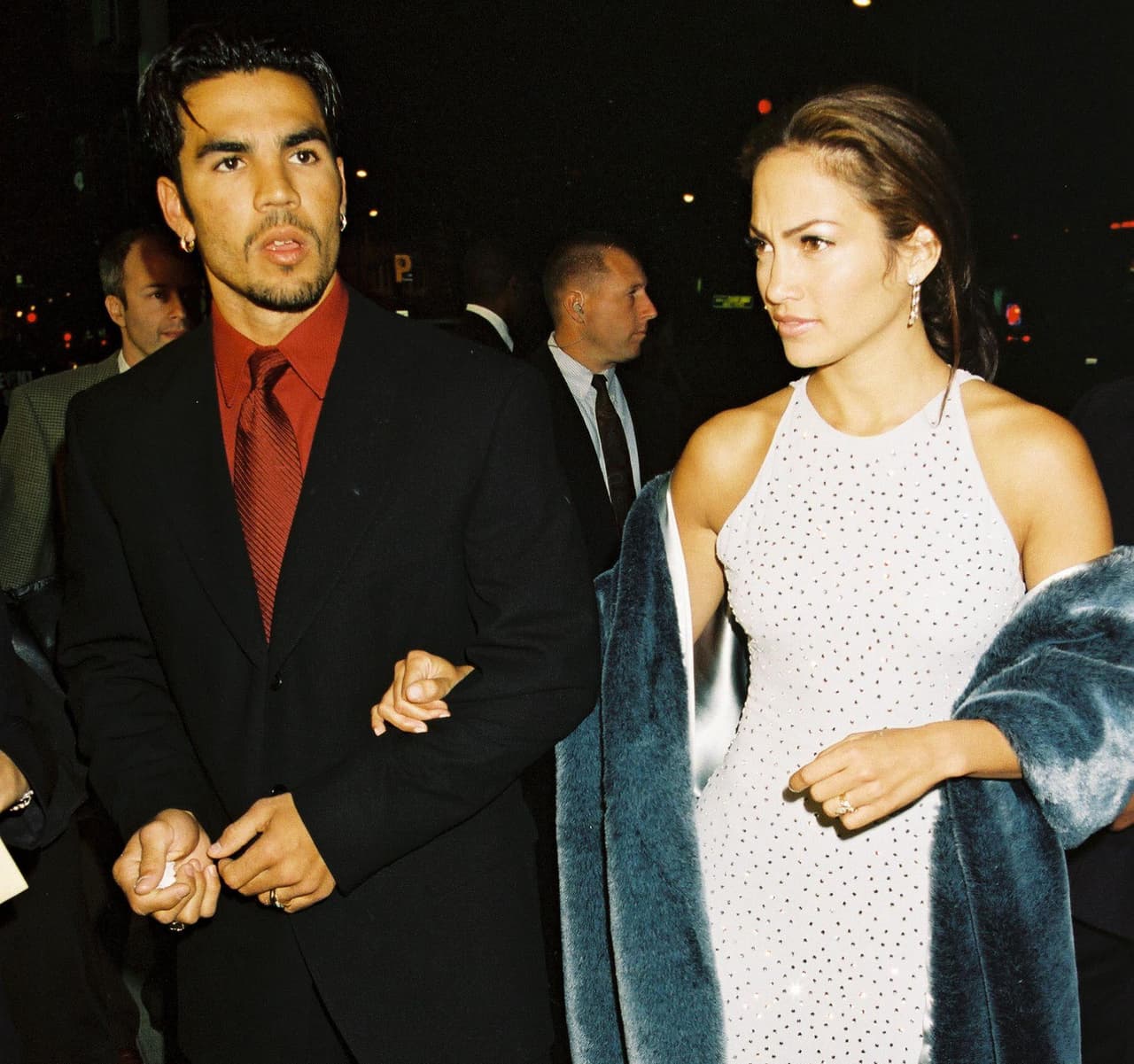 En 1997, JLo se casó con el cubano, Ojani Noa. A pesar de que duraron menos de un año, quedaron en buenos términos.