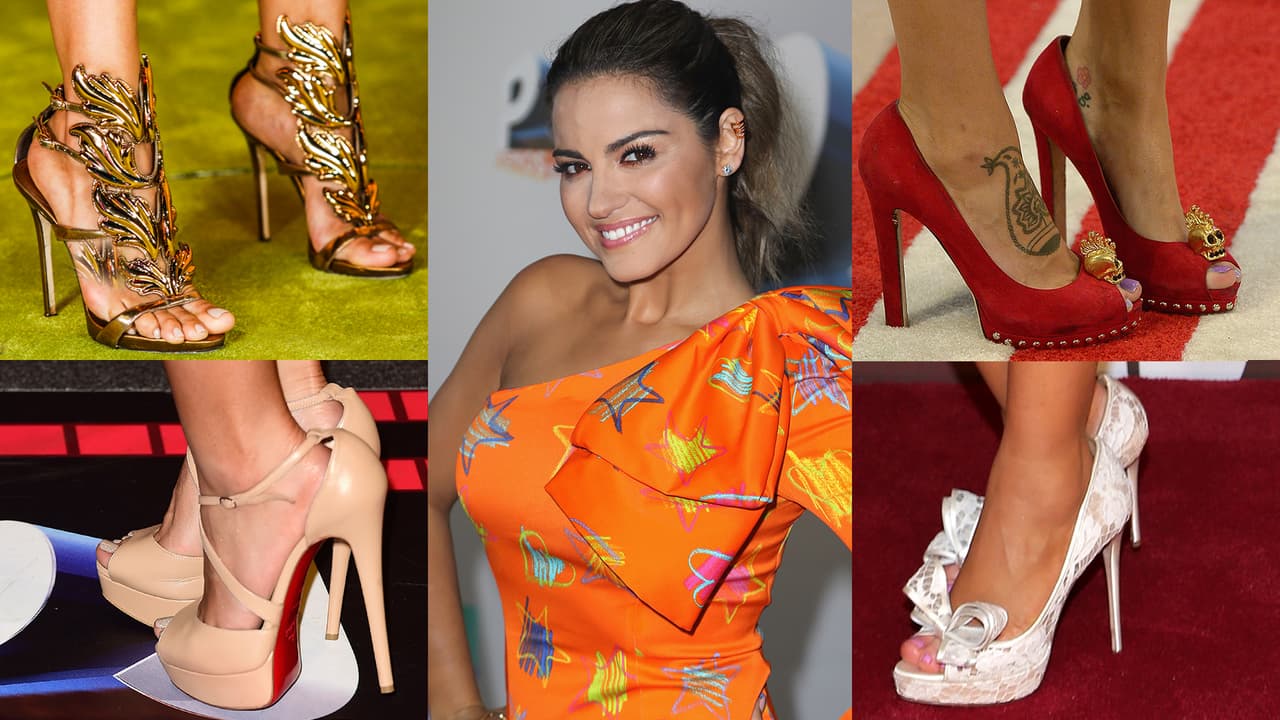 Mira sus pies:👇 estos son los zapatos más espectaculares de la alfombra