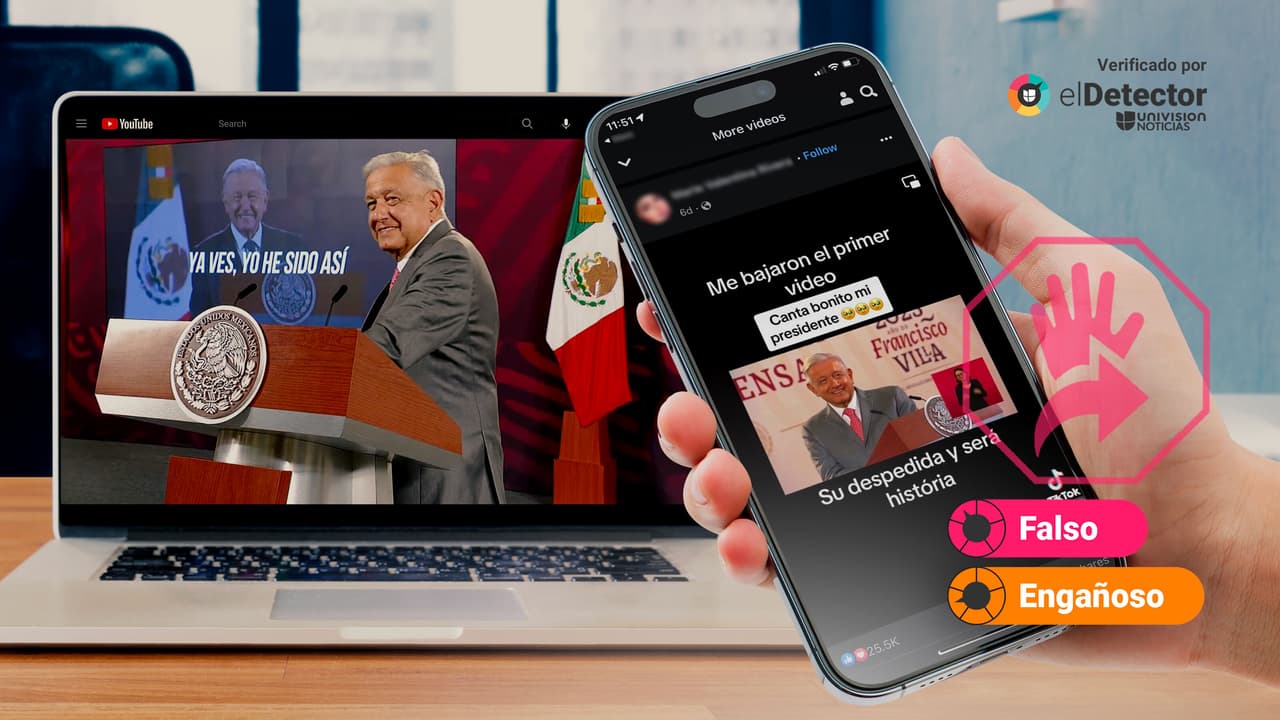 Esa voz no es de AMLO cantando “A mi manera”: fue creada con inteligencia artificial