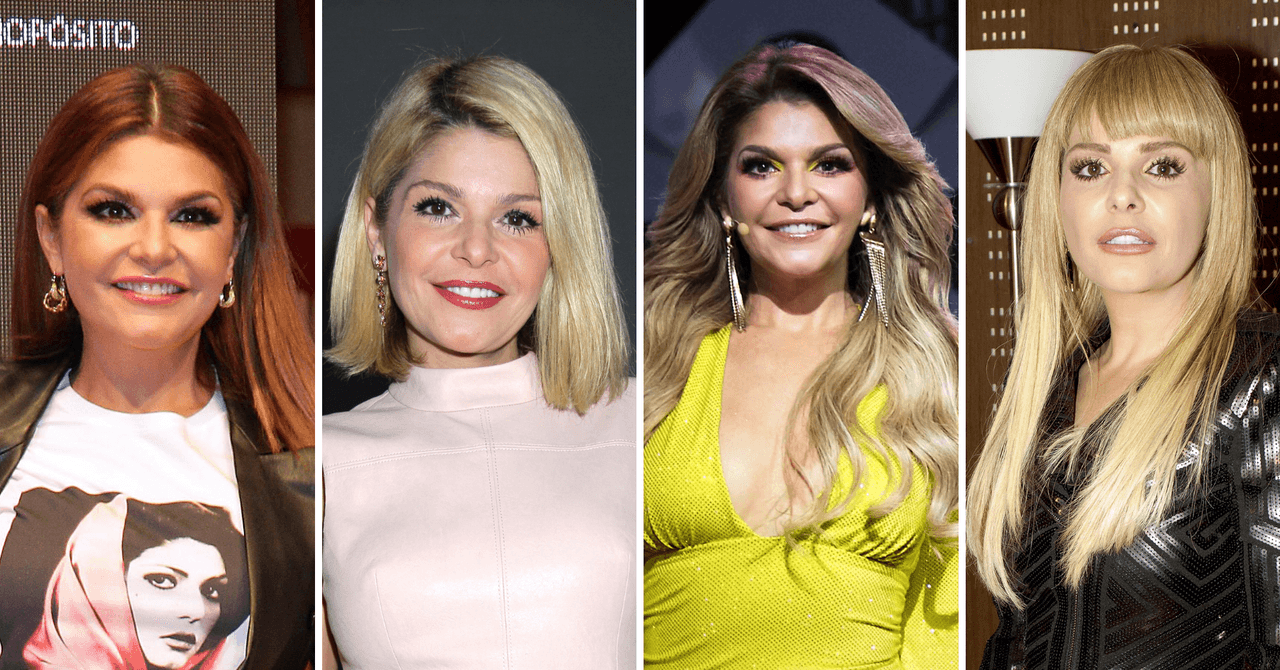 Itatí Cantoral se ha hecho varios cambios de look a lo largo de los años
