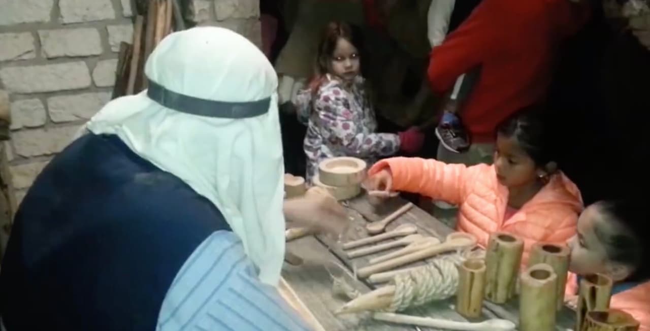 Esta iglesia en Burnet se convierte en Belén para celebrar la Navidad 