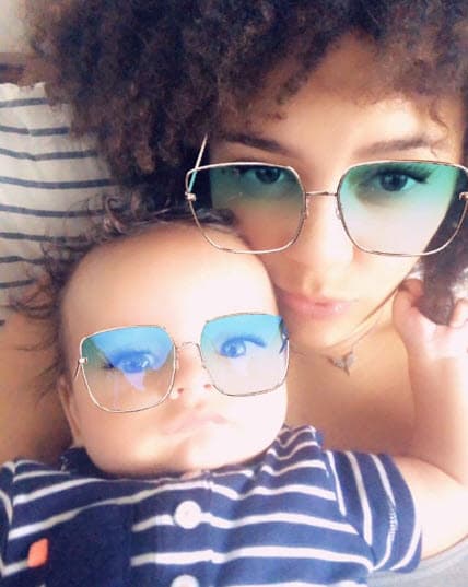 La pareja de Ferdinando Valencia dijo que Tadeo aún ha sido bautizado.