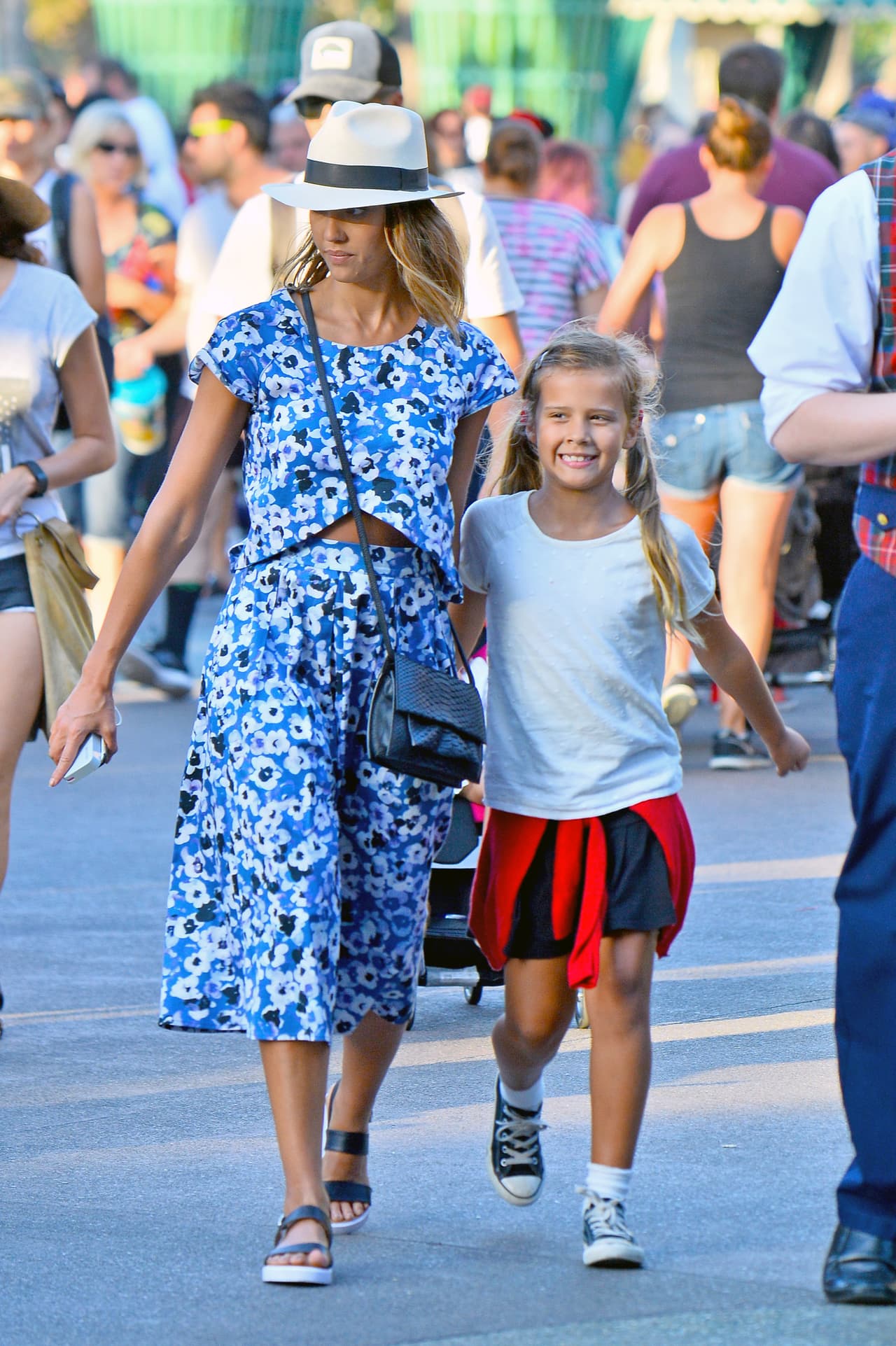 Su hija mayor, Honor Marie, estaba encantada.